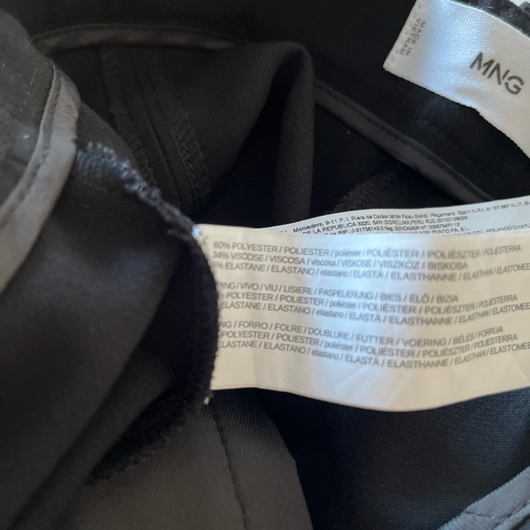 NWT Mango Slim Front Slit Trousers - Picture 3 of 4